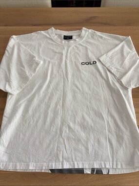 Cold Culture Men’s White 'COLD' Graphic Short Sleeve T-Shirt